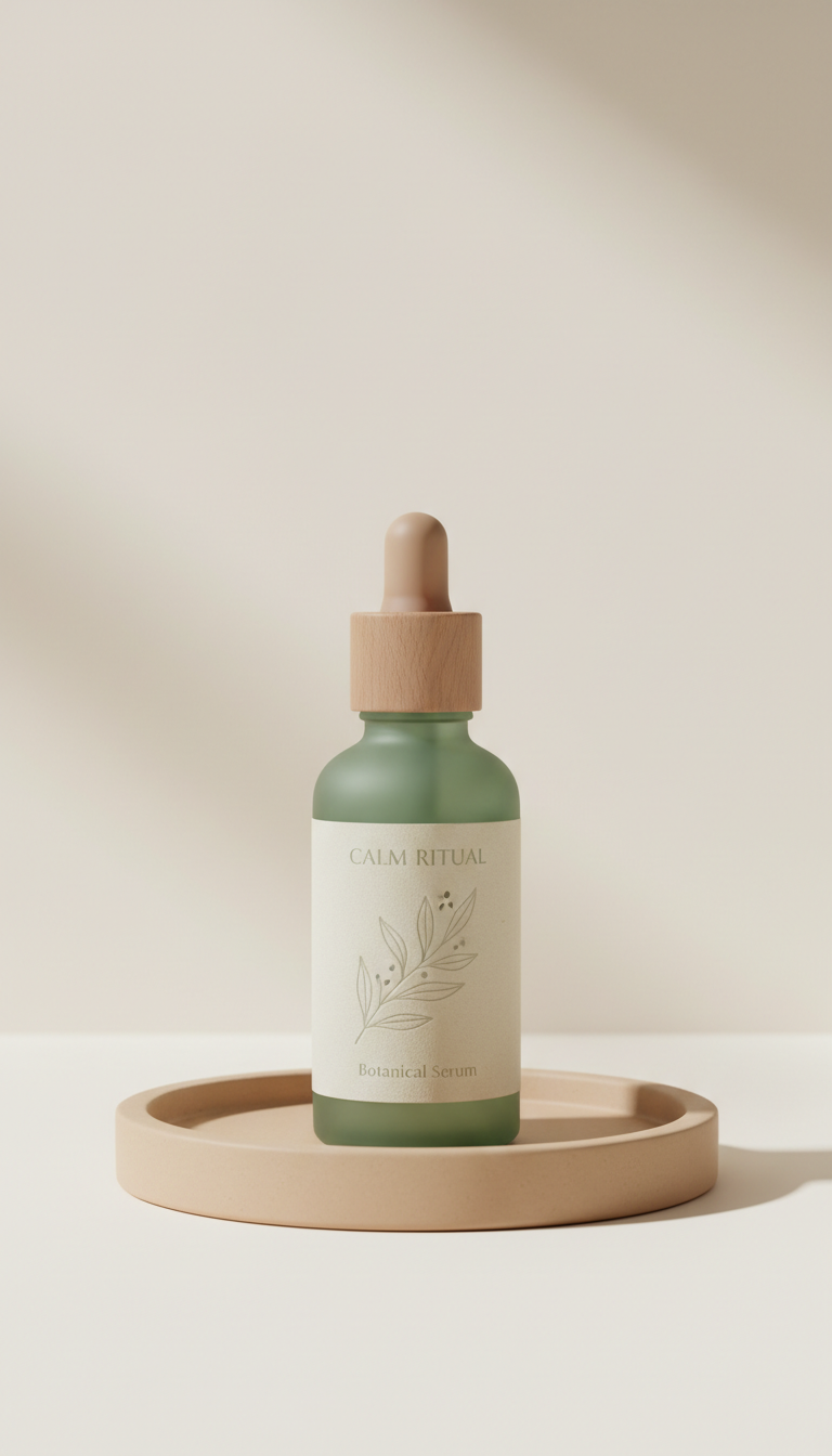 Calm skincare ritual hero